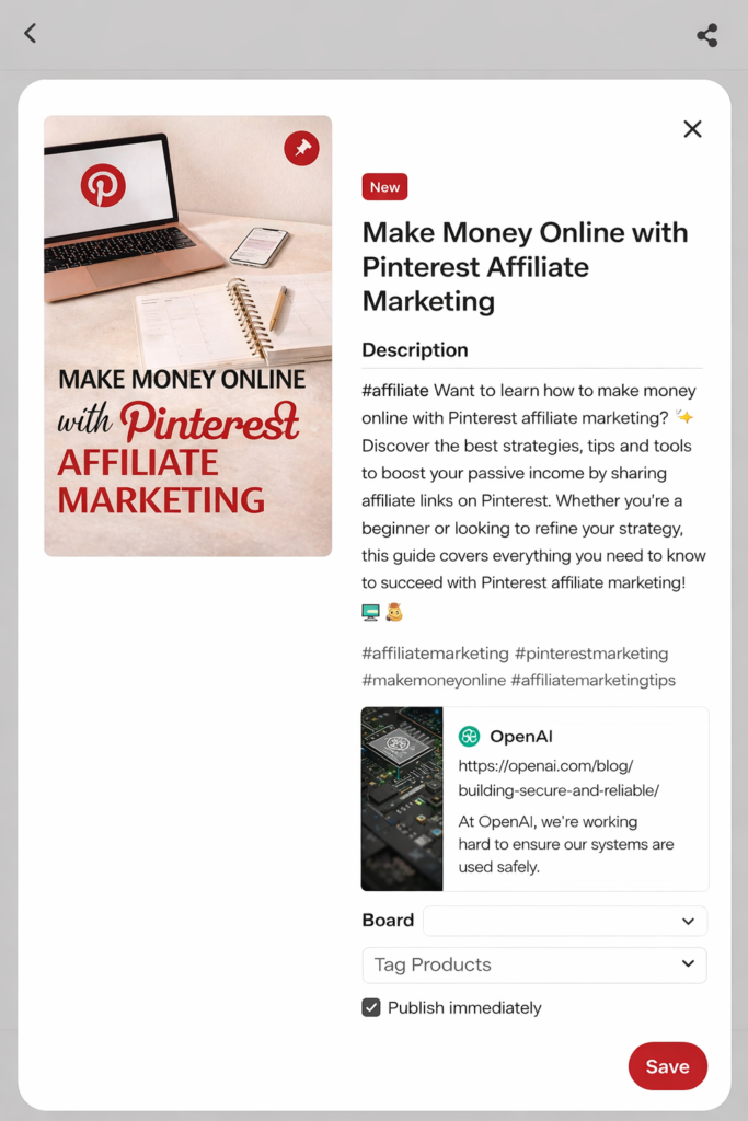 disclose affiliate links clearly