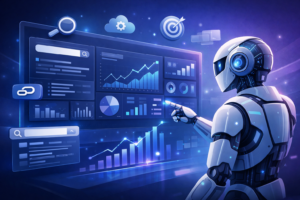 AI-powered keyword research and SEO strategy visualization