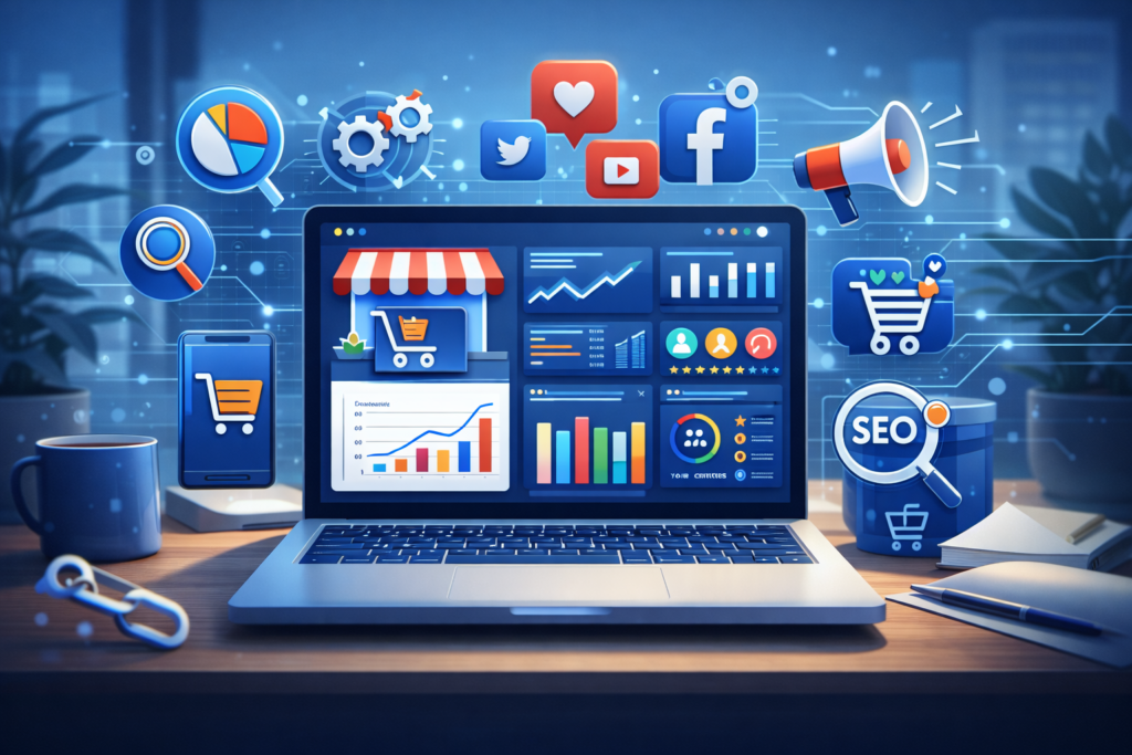 Digital marketing for ecommerce business